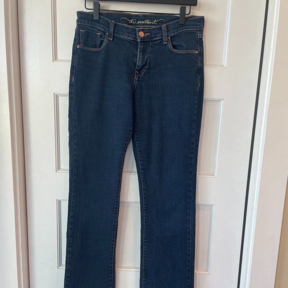 Old Navy "Sweetheart" Classic Rise Boot Cut Womens Jean Size 4 Long
